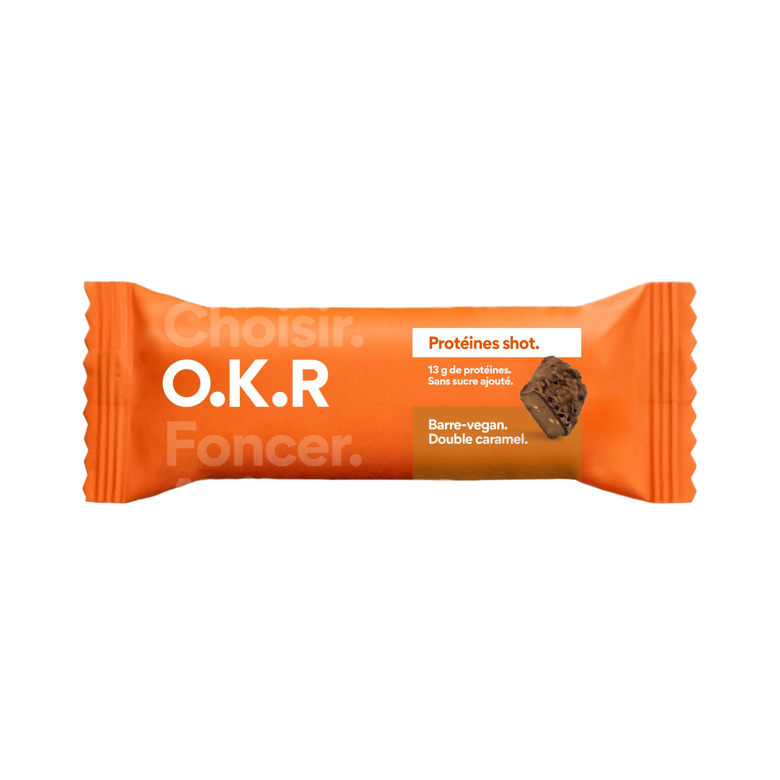 Double caramel. (PAV barre-vegan Protéines shot caramel / Snack) - Image 6