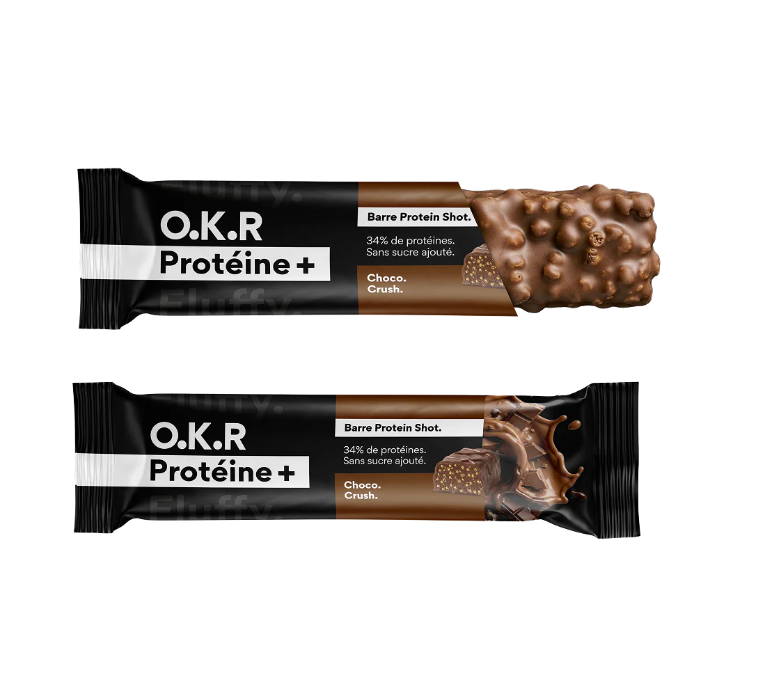 Fluffy. Choco Crush. (PAV barre Protéines shot / Snack) - Image 3