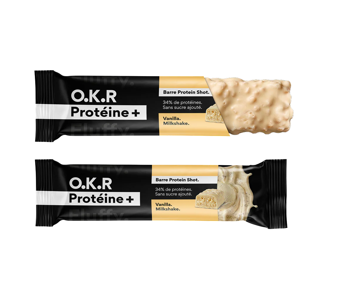 Fluffy. Vanilla Milkshake. (PAV barre Protéines shot / Snack) - Image 3