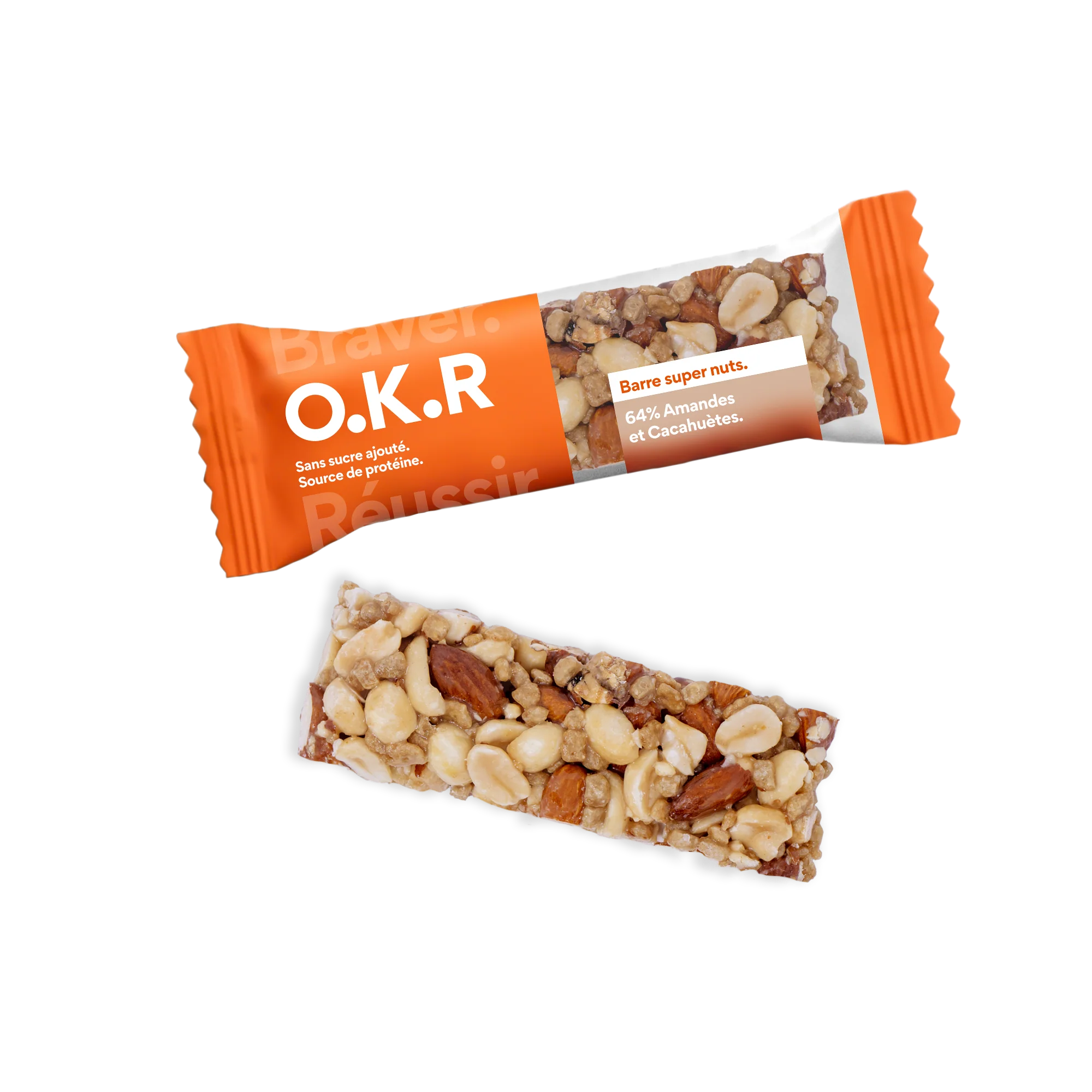 Amande. Cacahuète. (PAV de barres keto Noix / Snack) - Image 5